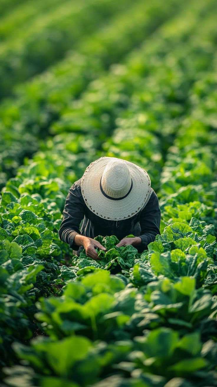 Agricultural field worker — EU funded project